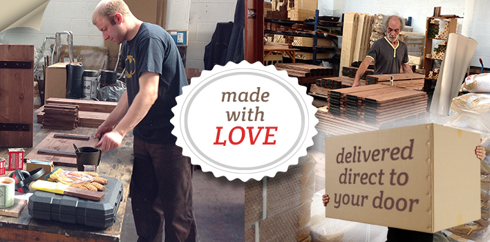 Made with LOVE - Delivered direct to your door