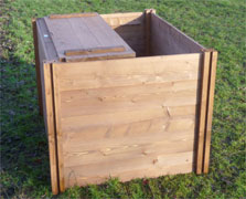 Professional Wooden Compost Bins - 90cm High
