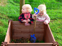 Childrens Single Wooden Composter