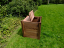 The Compact Wooden Compost Bin with optional lid