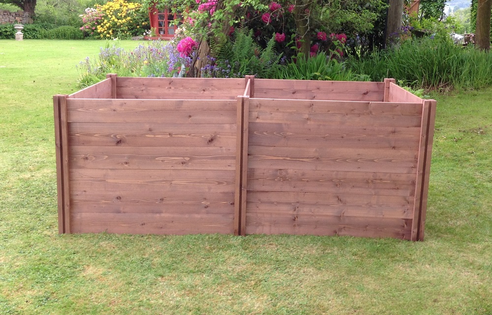 Professional CLASSIC TWIN Extendable Slot Down Compost Bin