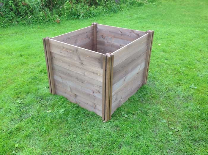 Slight Seconds / Ugly Duckling - Big Square Wooden Raised Bed 75cm x 120cm x 120cm (5 Layer)