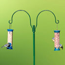Double Pole Hook for Bird Feeders