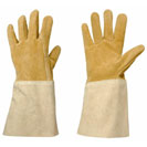Rosieriste Leather Gauntlet Gardening Gloves