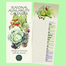 Seasonal Availability Calendar