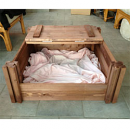 Cat and Kitten Birthing Box with Hinged Lid
